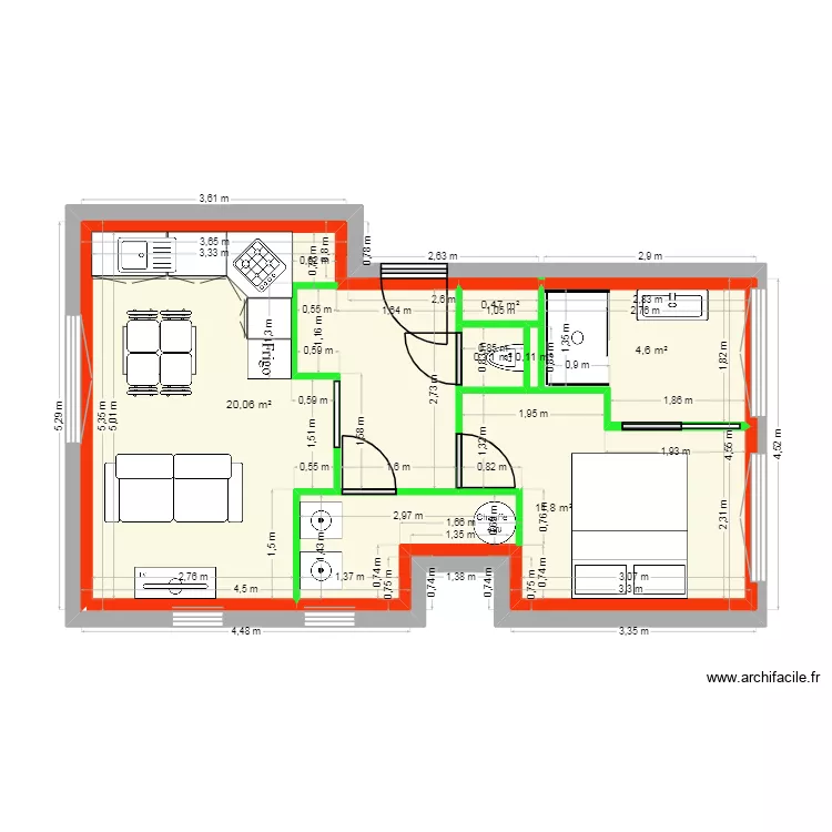 plan harichoury. Plan de 7 et 38 m² plan harichoury. Plan de 7 et 38 m²