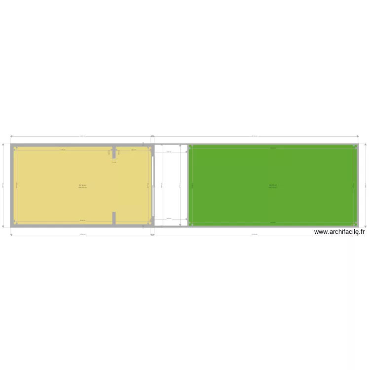 Mero Annexe 2. Plan de 2  et 169 m²