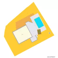 plan maison piscine