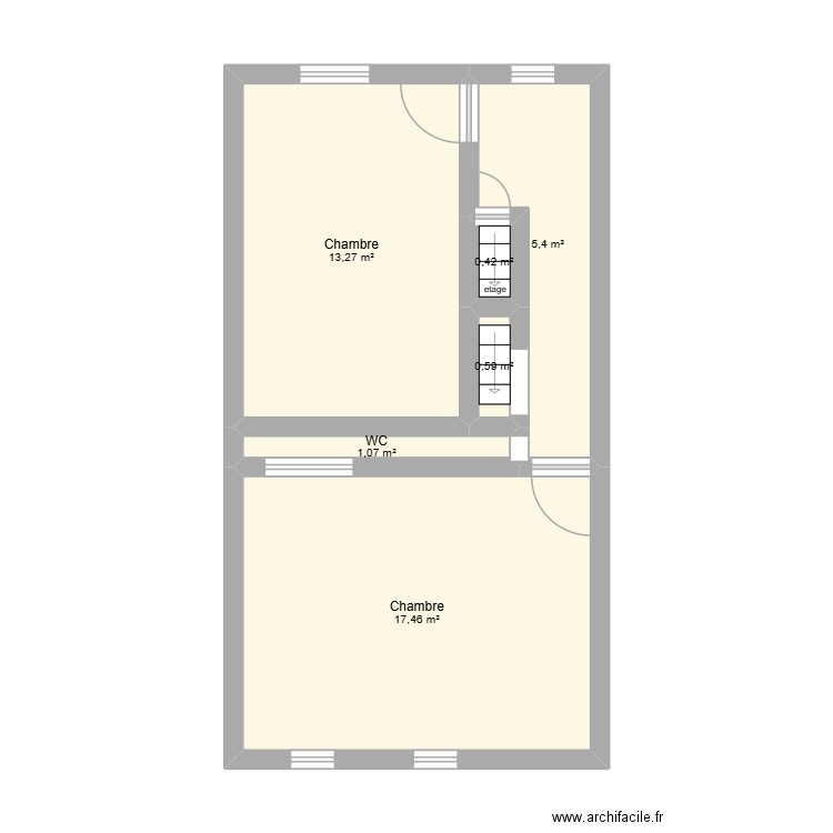 ma maison 2. Plan de 22 pièces et 195 m2