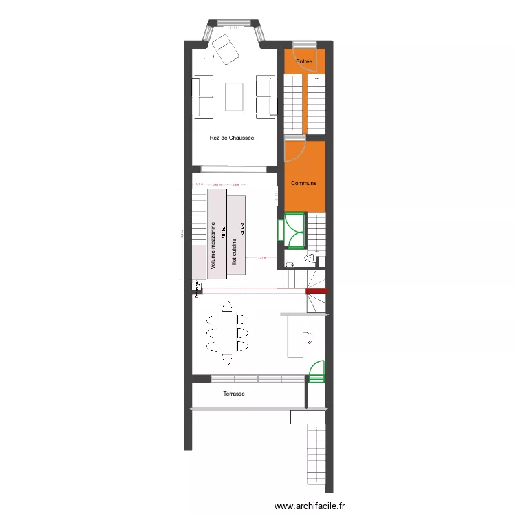 Marie Jos&eacute; Rez Permis 2026. Plan de 8  et 85 m²