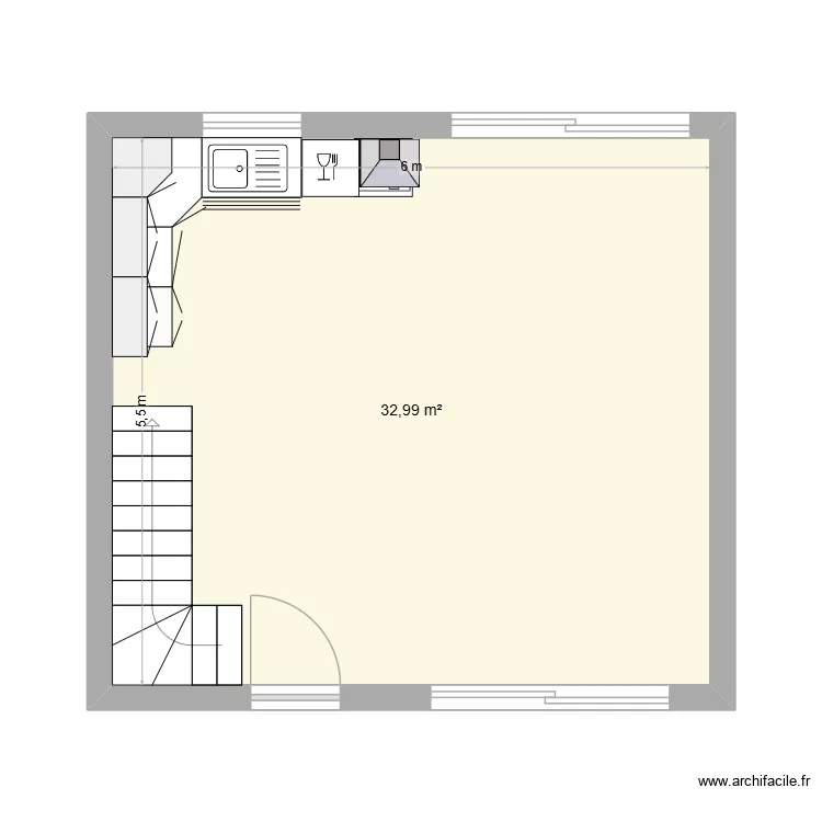 Essai 1. Plan de 1 et 33 m² Essai 1. Plan de 1 et 33 m²