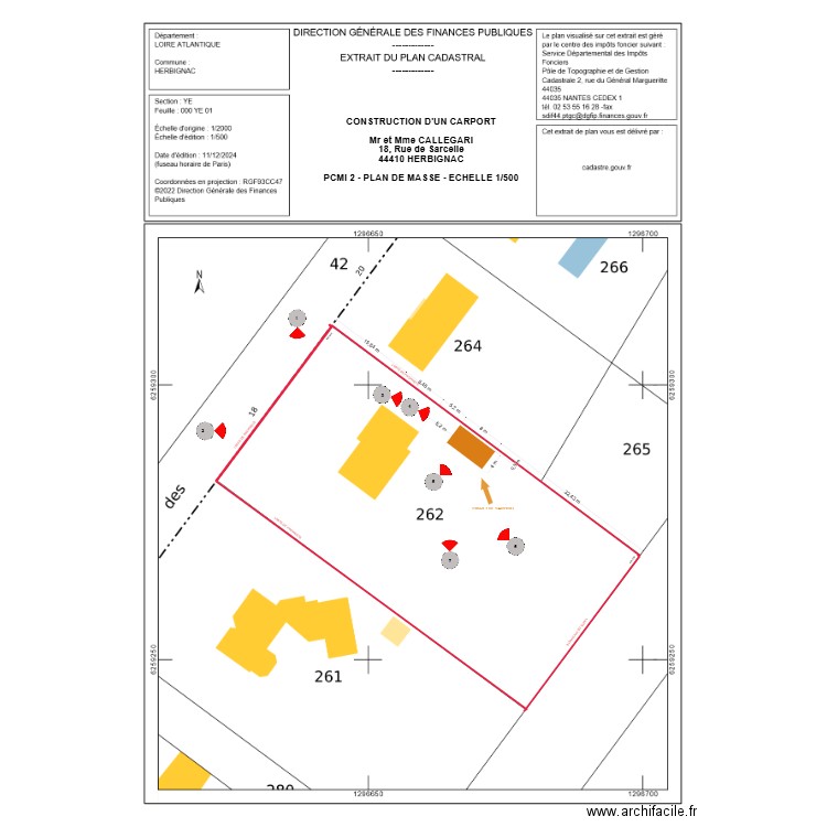 PCMI 2 CALLEGARI. Plan de 0 pièce et 0 m2
