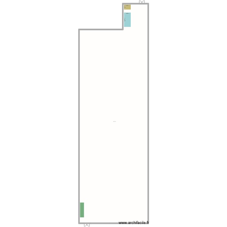 CARRESENART. Plan de 4 pièces et 1018 m2
