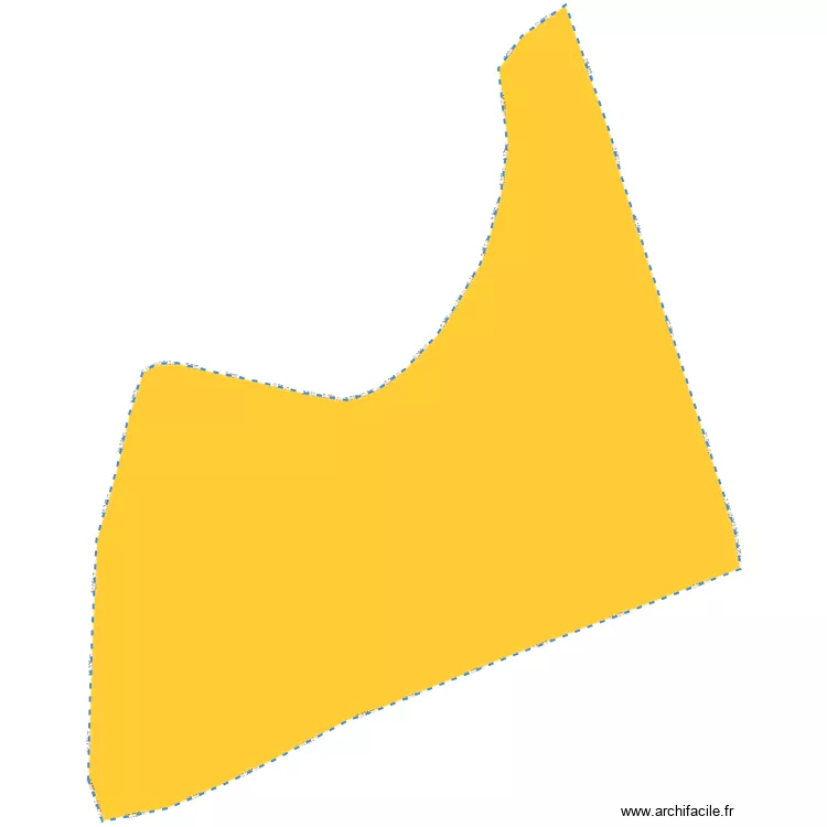 Thir&eacute; Parcelle 52 53 54 et 45. Plan de 