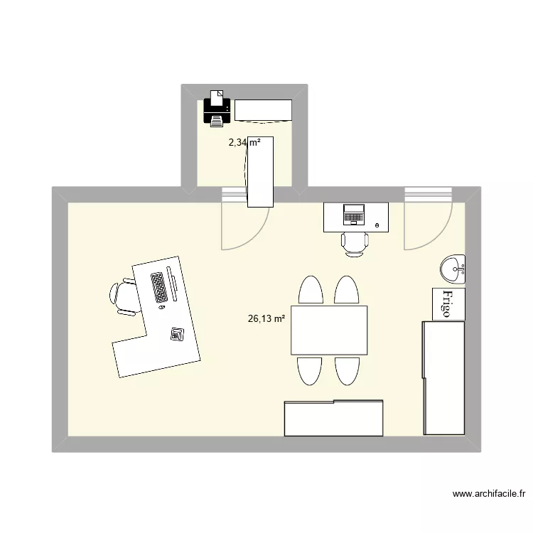 stage. Plan de 2 et 28 m² stage. Plan de 2 et 28 m²
