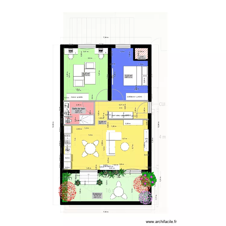 sevres9. Plan de 7 et 76 m² sevres9. Plan de 7 et 76 m²
