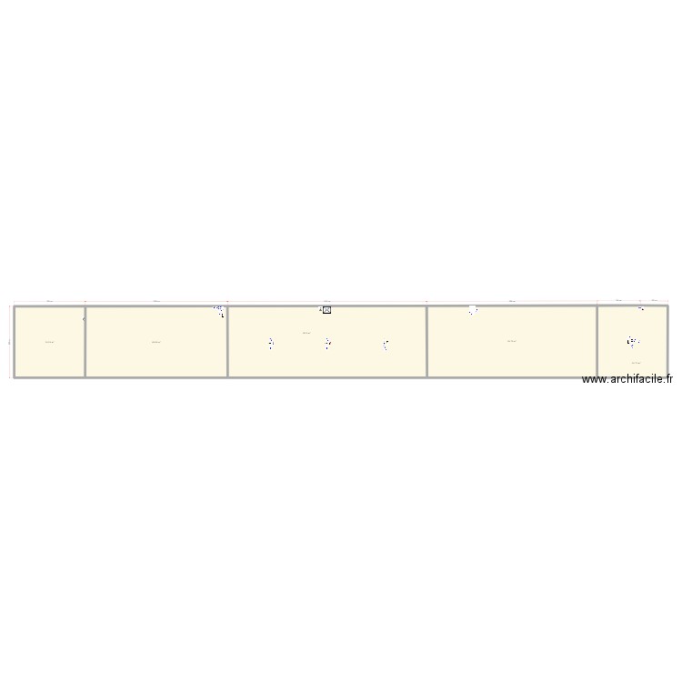 STRAUDO. Plan de 5 pièces et 229 m2