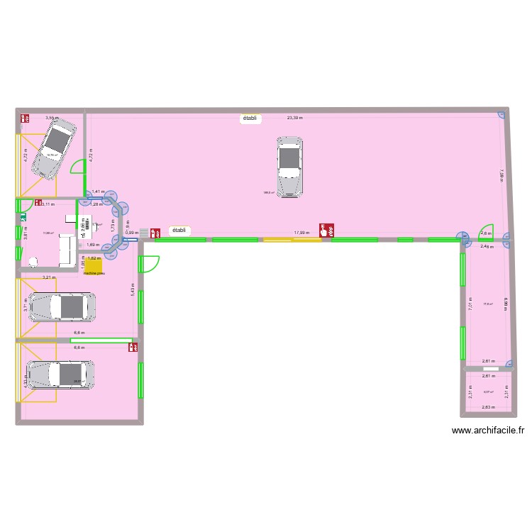 plan garage 1. Plan de 0 pièce et 0 m2 plan garage 1. Plan de 0 pièce et 0 m2