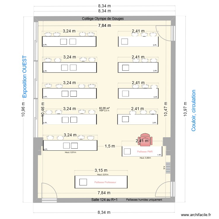 Salles de sciences de Gouges au 16-02-2026. Plan de 0 pièce et 0 m2