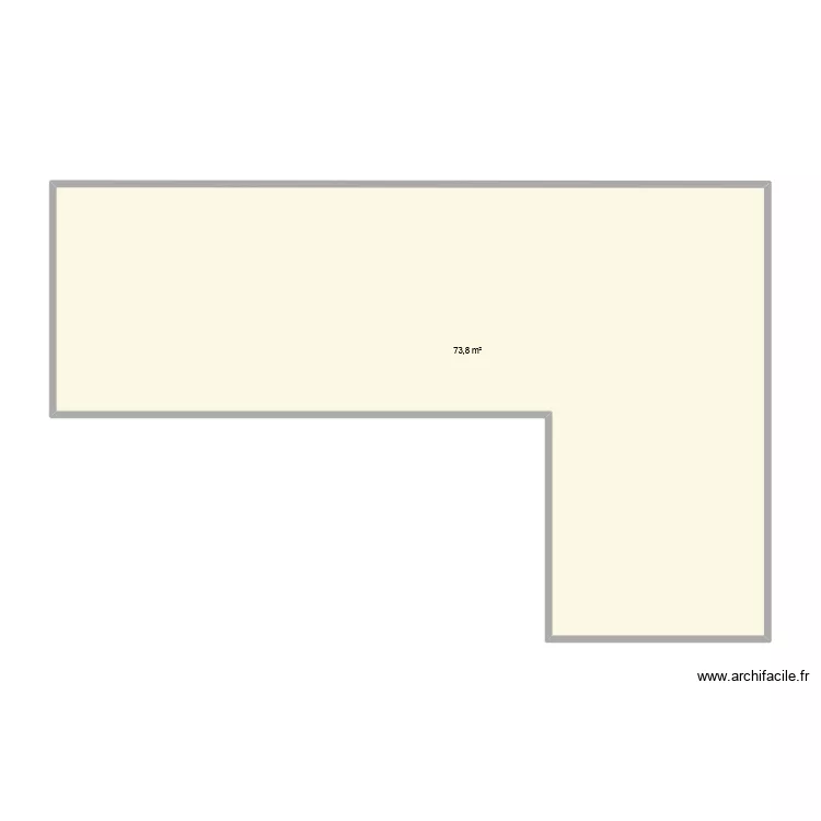 77 Mermoz. Plan de 1  et 74 m²