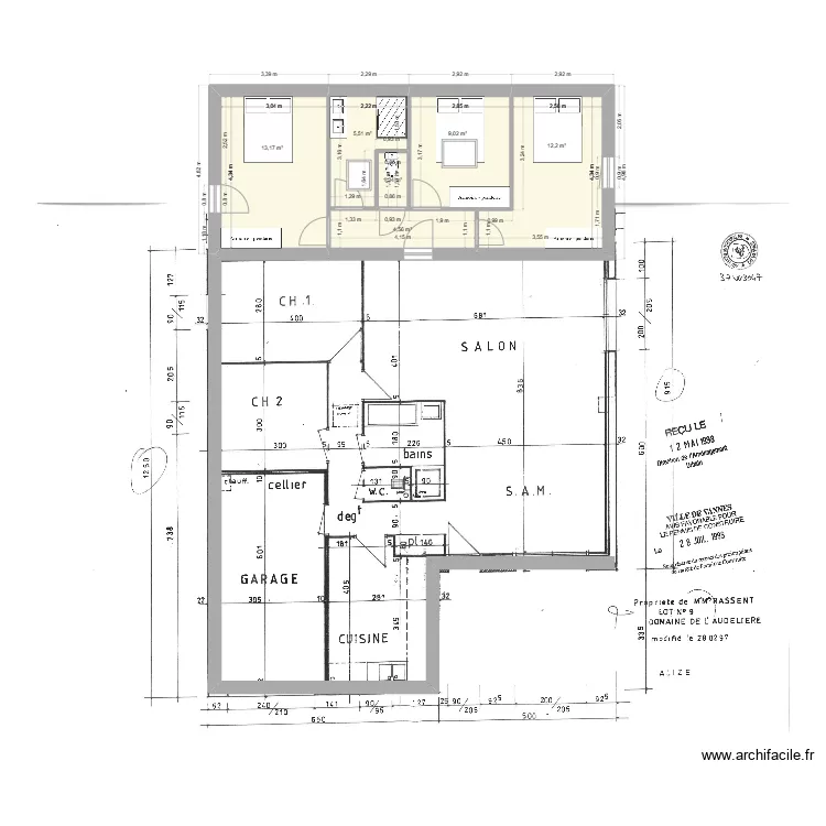 Anne Le Franc. Plan de 