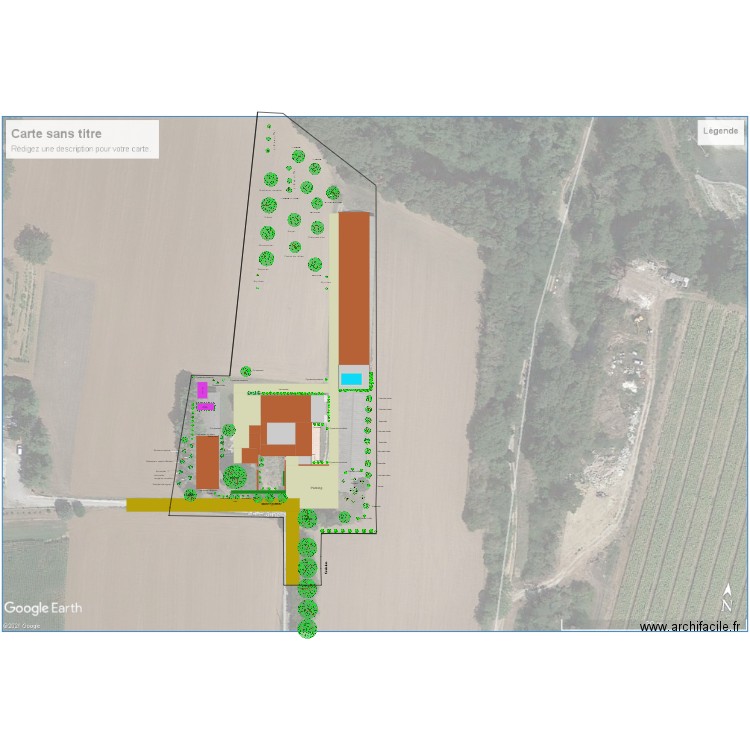 La  plaine  - Plantations V7. Plan de 0 pièce et 0 m2