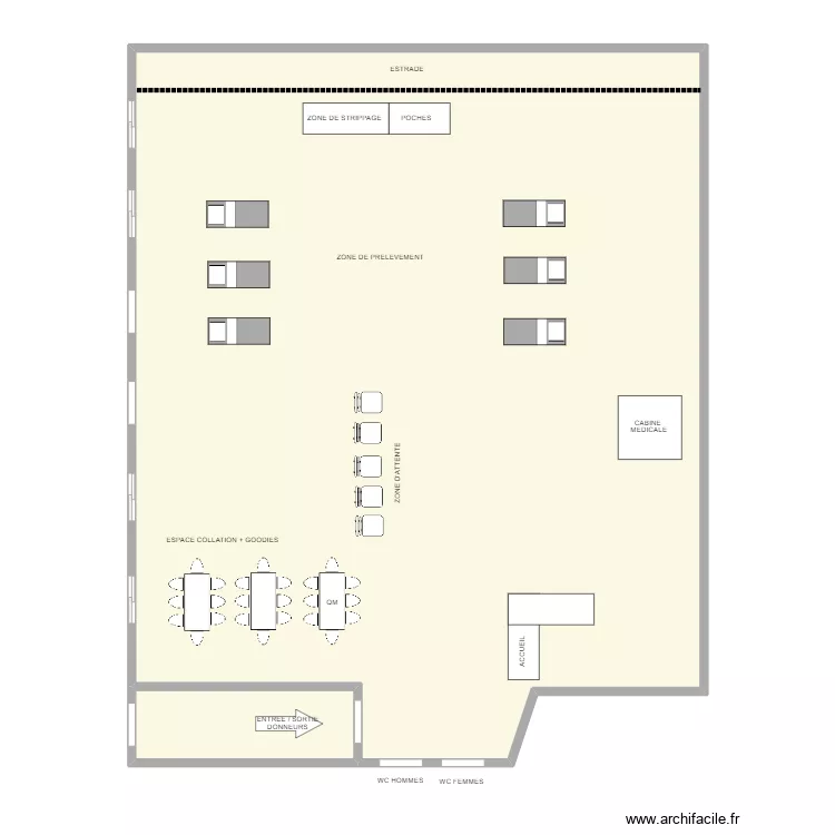MONCEAU. Plan de 