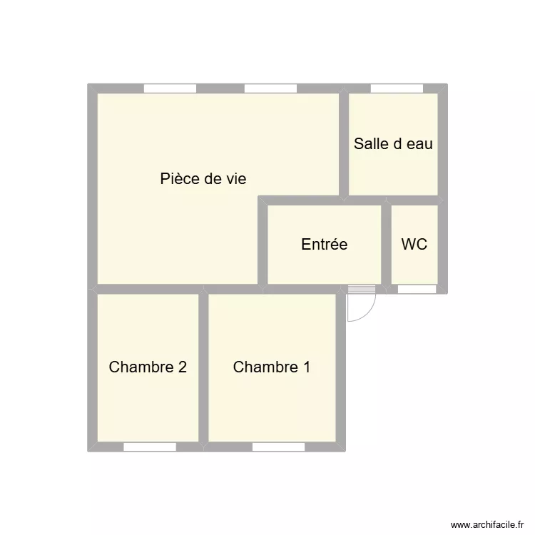 2412 PLANQUE. Plan de 
