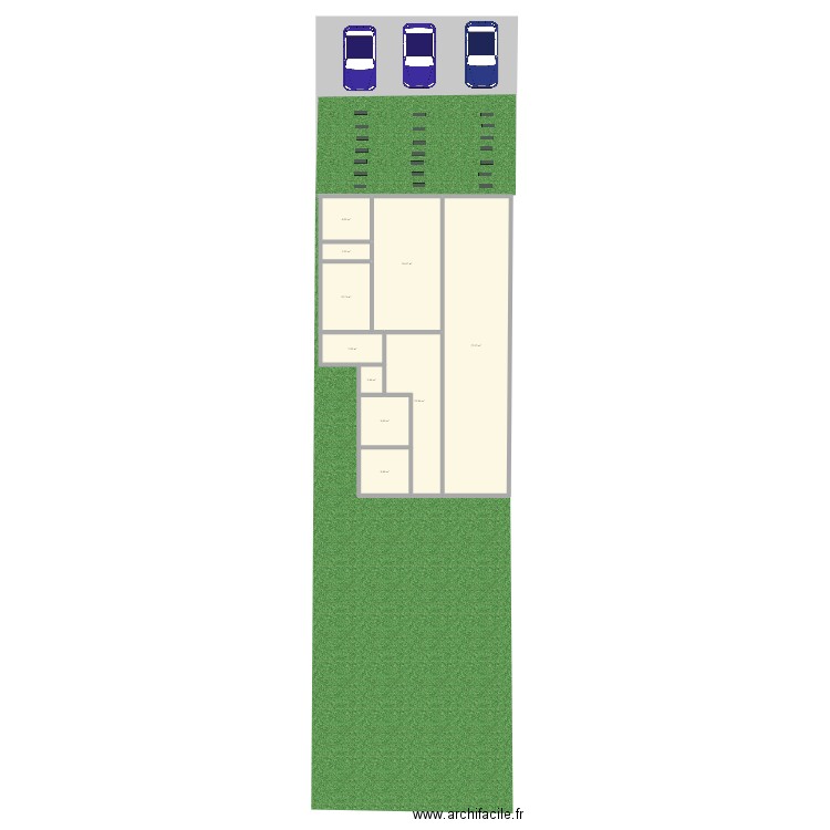 PLANO NUEVO CASA modification. Plan de 10 pièces et 183 m2