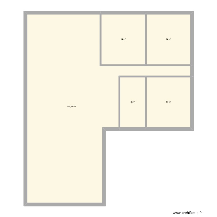 Max. Plan de 5 pièces et 150 m2