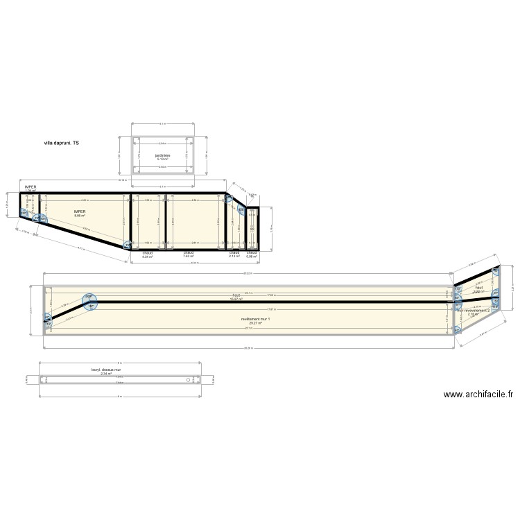 villa ts dapruni . Plan de 0 pièce et 0 m2