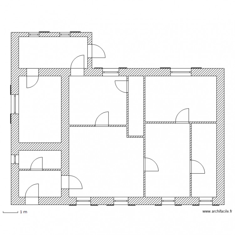 dallaine. Plan de 0 pièce et 0 m2