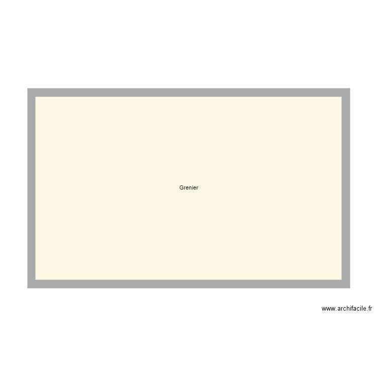 Croquis MASTIO Grenier. Plan de 0 pièce et 0 m2