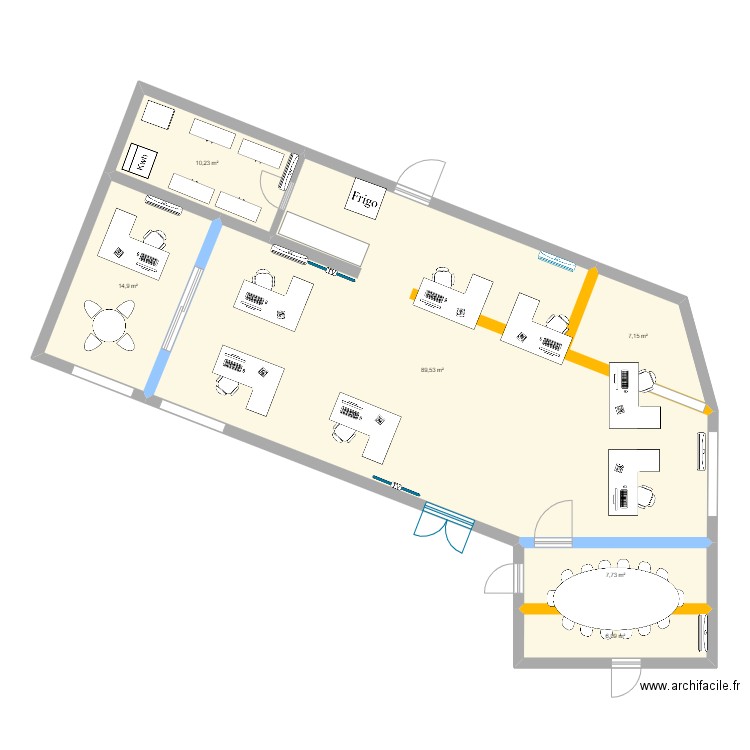 ONATi - Exploitation (left-wallless). Plan de 0 pièce et 0 m2