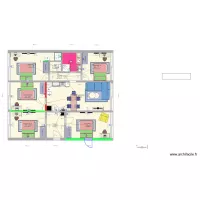 Projet Projet coloc 7 Pl. de la Libert&eacute; Saint-Brieuc, Bretagne_Projet&eacute;_v2