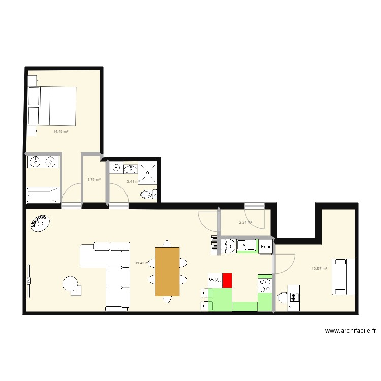 Vivenotgasse 45. Plan de 0 pièce et 0 m2