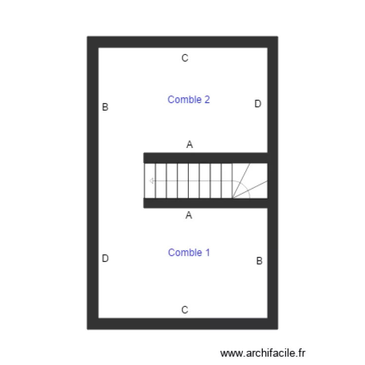 BERAULT COMBLES. Plan de 