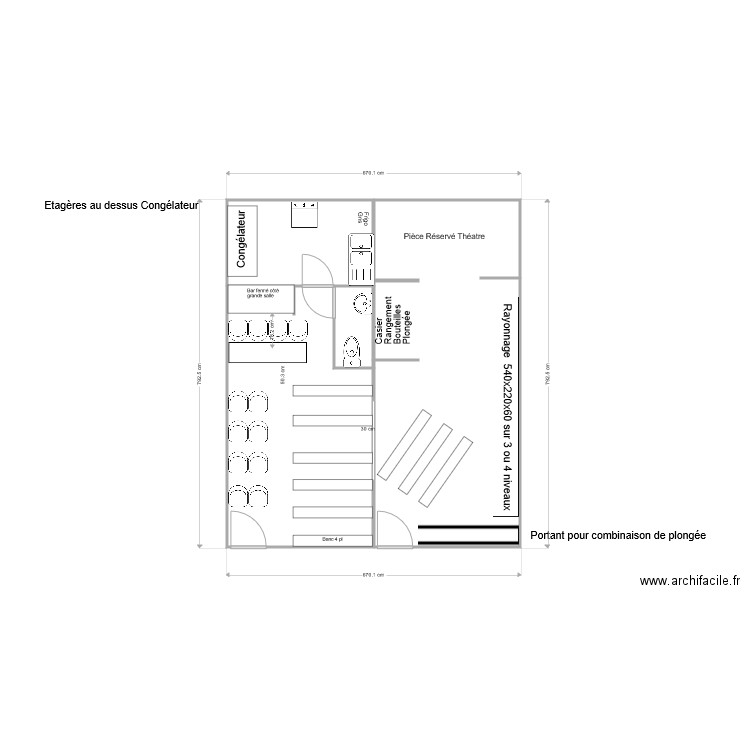 Salle association 2. Plan de 0 pièce et 0 m2