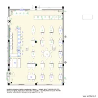 Salle resto Ivato  du 15 04 21 avec buffet