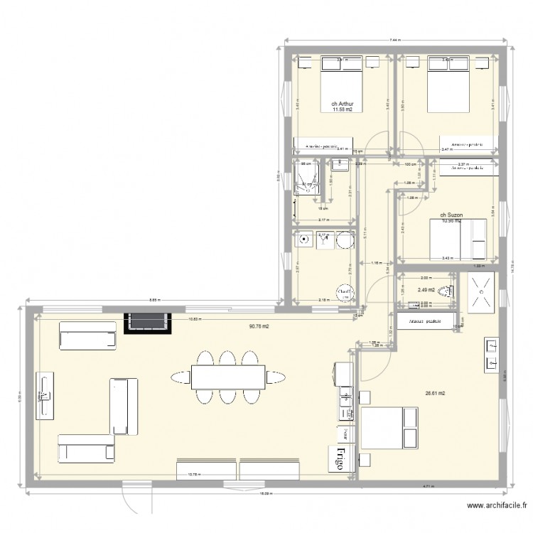 ARCANSU V2. Plan de 0 pièce et 0 m2