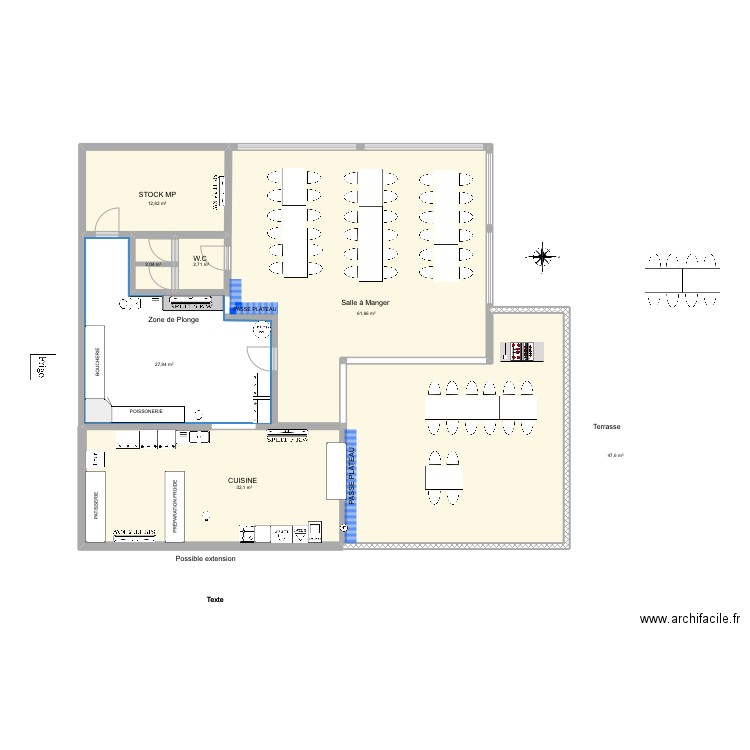 CANTINA EMSP 2. Plan de 0 pièce et 0 m2