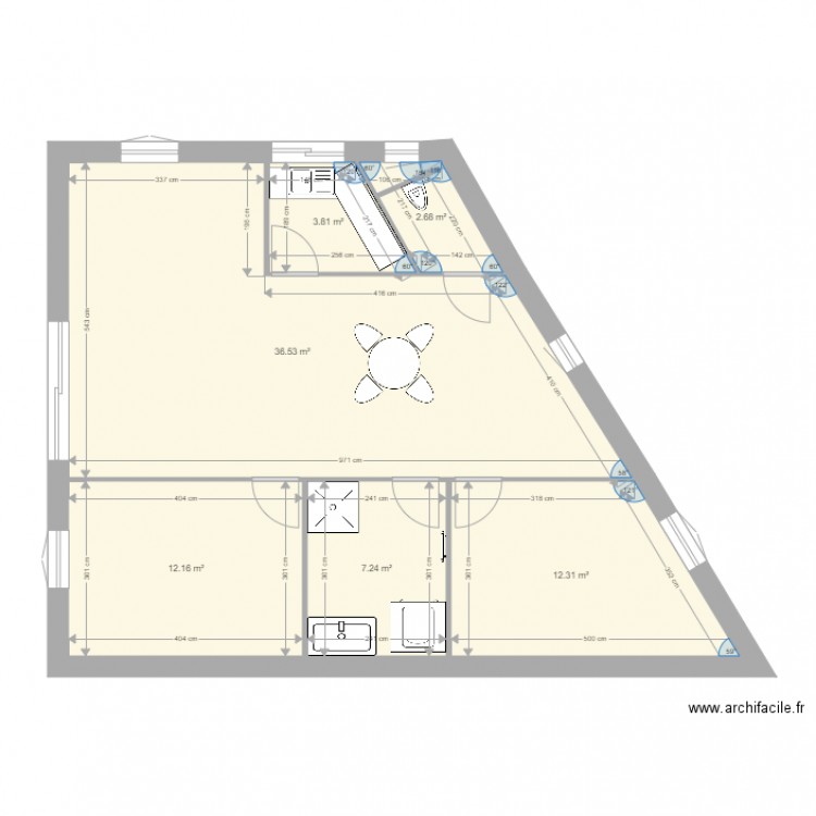 creche 3. Plan de 0 pièce et 0 m2