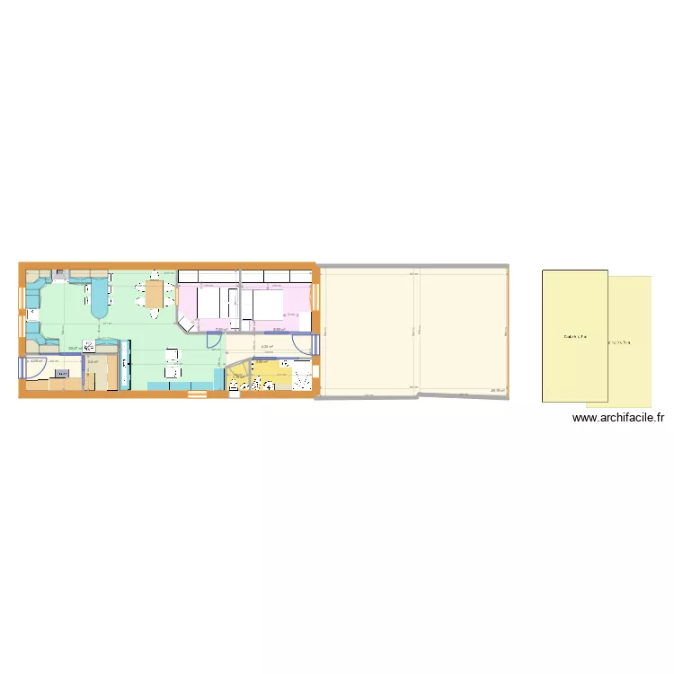 Anc Projet Rog&eacute;ville04. Plan de 