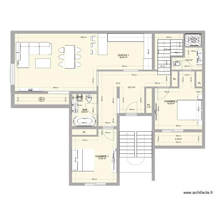 SAM MAISON 22. Plan de 