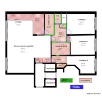 PLAN cloisons + F. plafonds 22 BV. Jean Mermoz 92200 NEULLY-SUR-SEINE