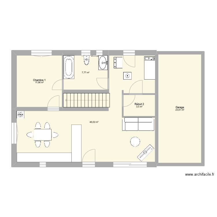 rdc2023. Plan de 0 pièce et 0 m2