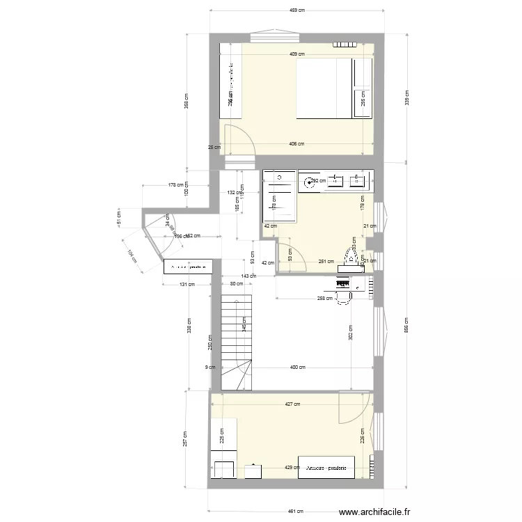 93310 2eme &eacute;tage 3. Plan de 