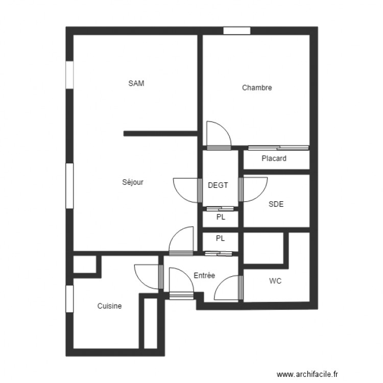 SEGUI. Plan de 0 pièce et 0 m2