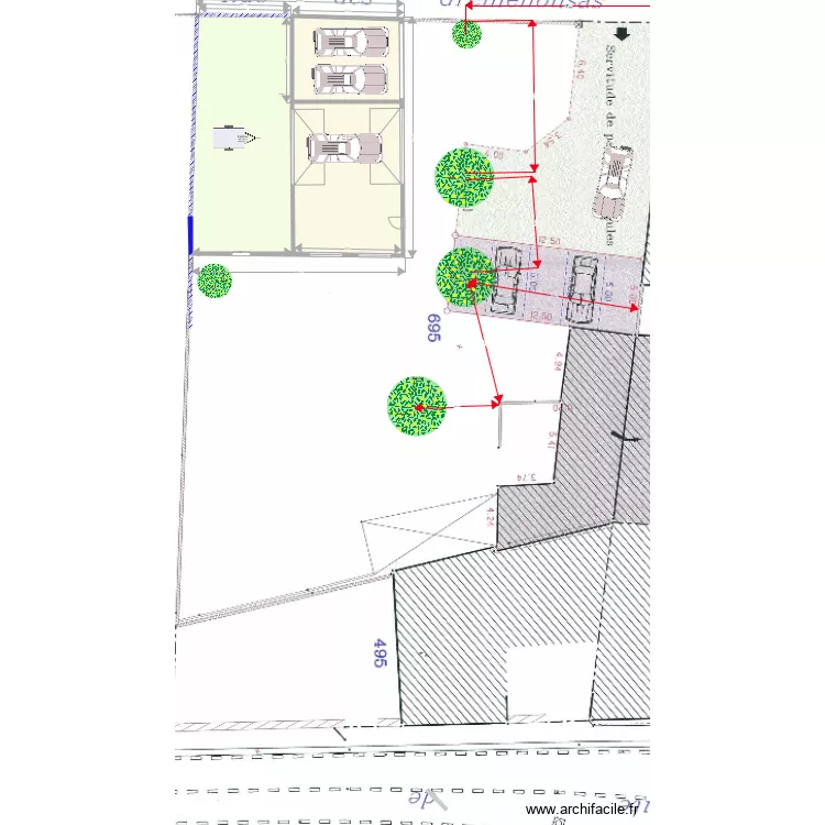 maison v8. Plan de 