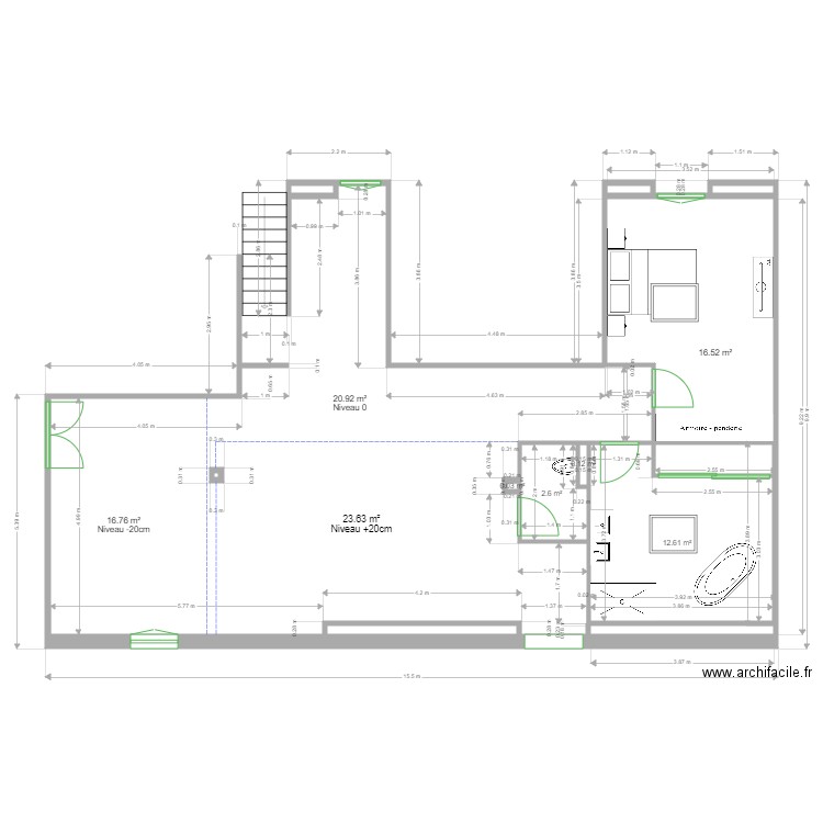 MARTIN rev 1. Plan de 0 pièce et 0 m2