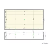 Plan en coupe piscine Chapelle