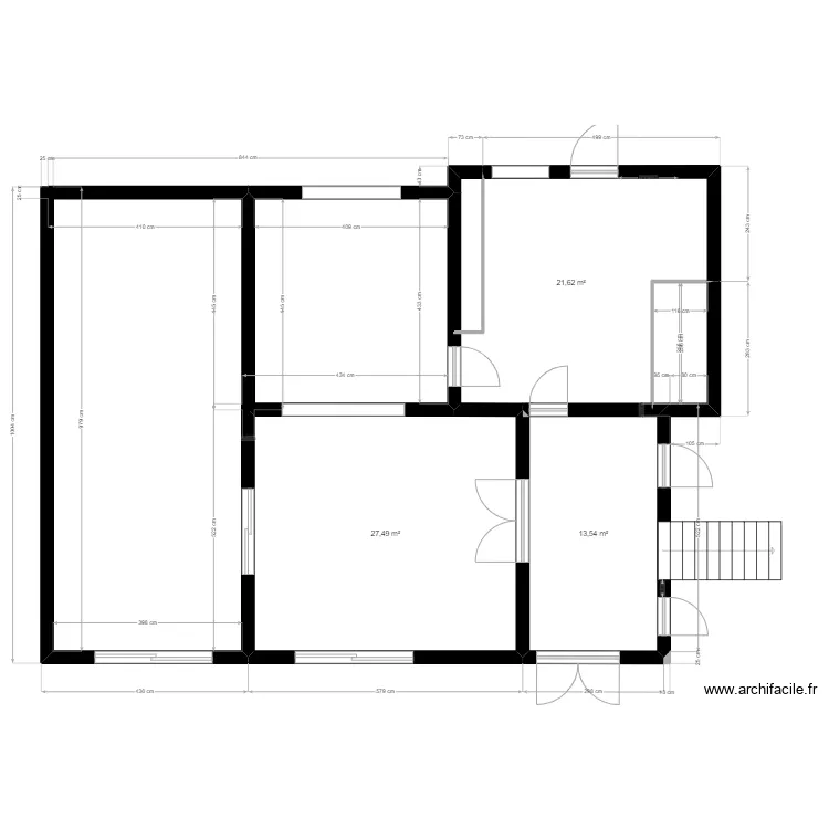 Maison David. Plan de 