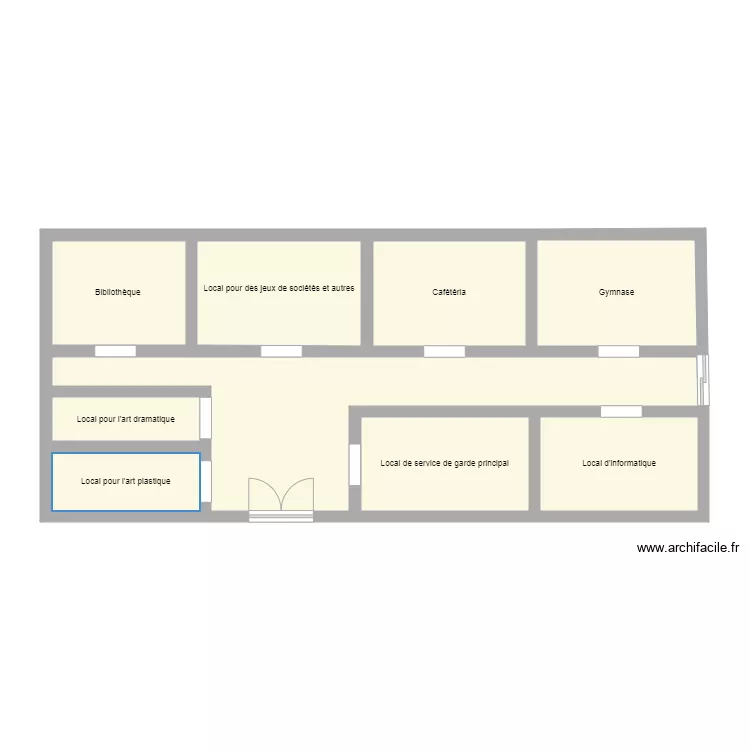 Plan du service de garde complet. Plan de Plan du service de garde complet. Plan de
