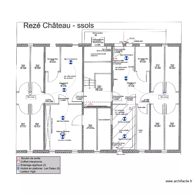 Plan 2 guerande . Plan de 