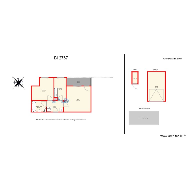 BI2767. Plan de 0 pièce et 0 m2