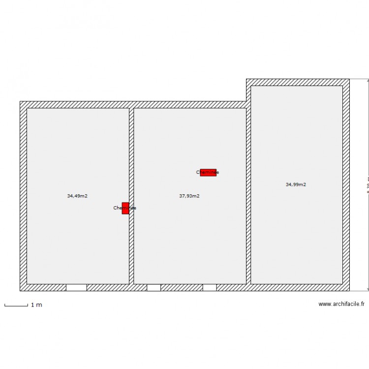 maison-étage. Plan de 0 pièce et 0 m2