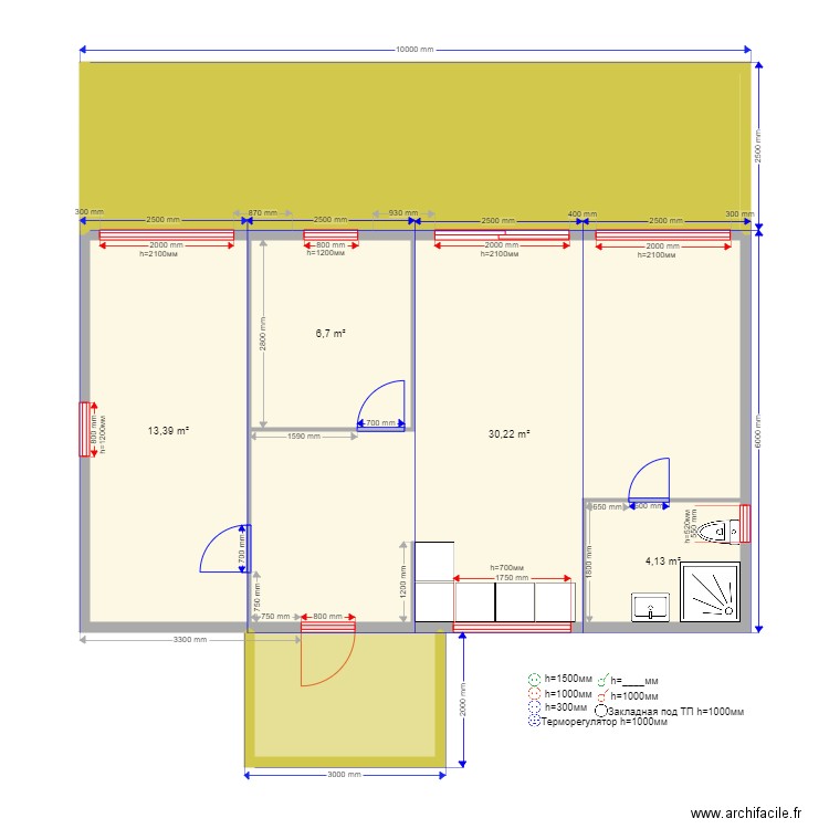 60  3. Plan de 0 pièce et 0 m2