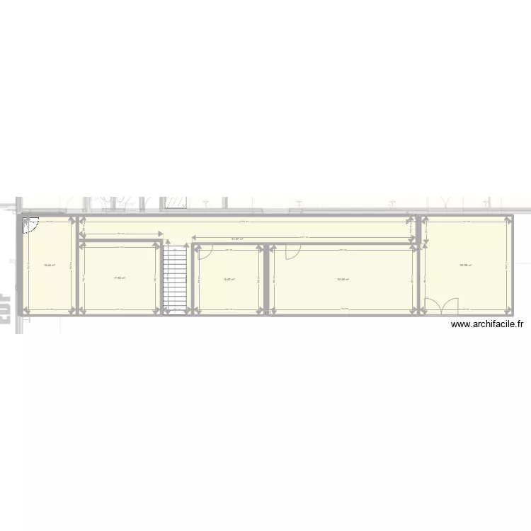 Plateforme RAYONOR. Plan de 