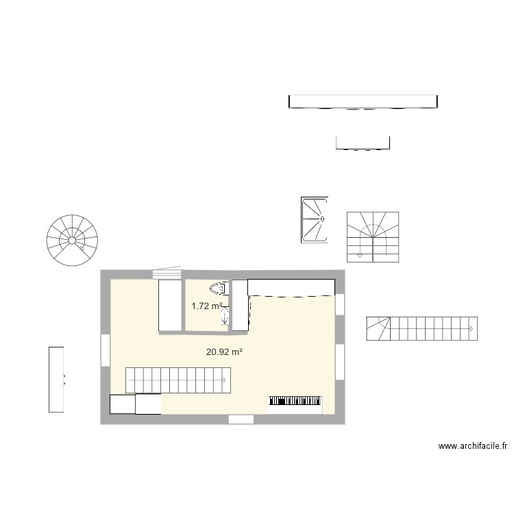 Mounteille 01. Plan de 0 pièce et 0 m2